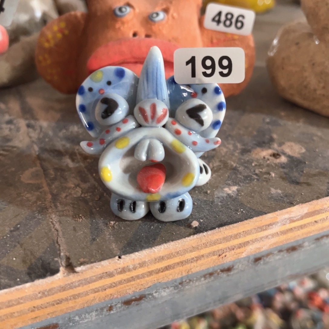 摆件纯手工抽象陶瓷摆件199