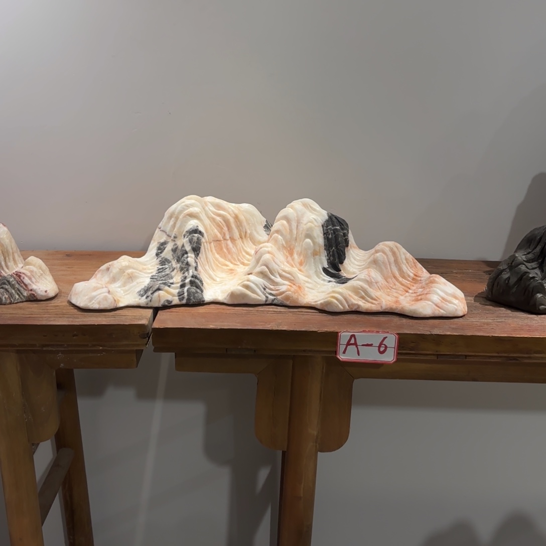 Y***二灵璧山放石靠山石