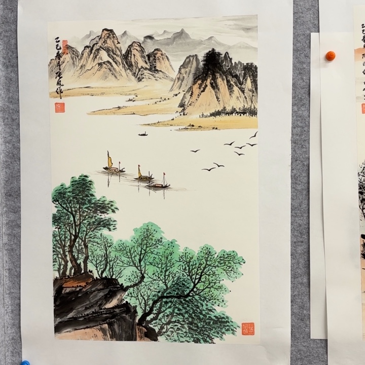 国画花鸟的故事也很有趣