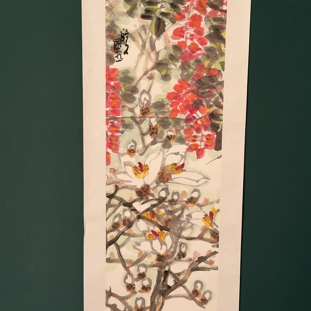 国画单国玉老师的作品