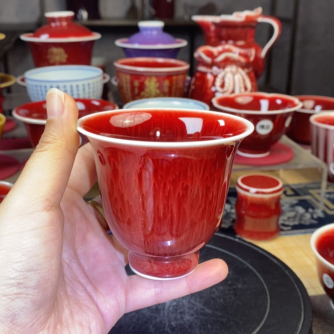 【闪购商品】景德镇名陶坊原矿郎红
