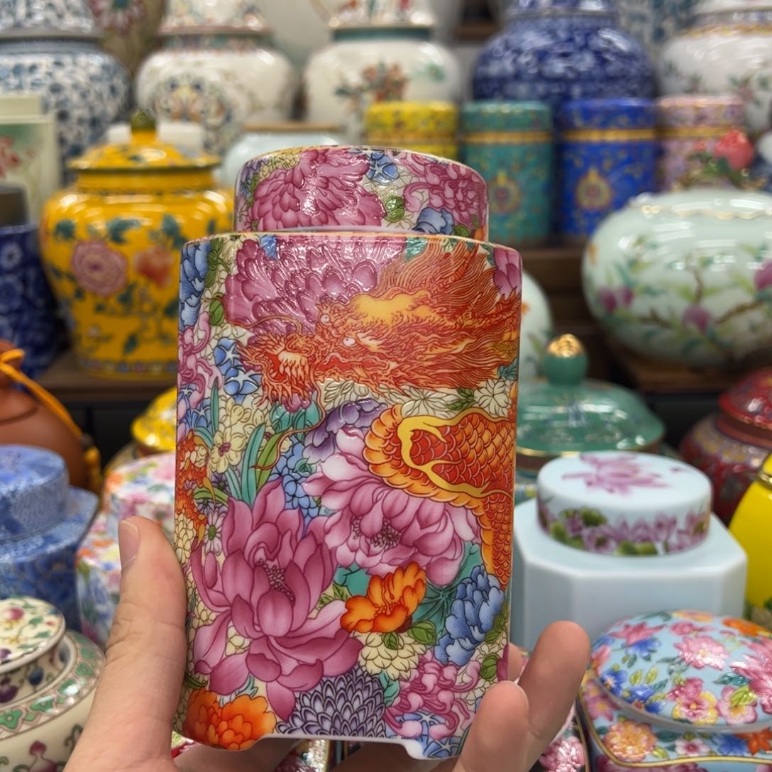 高端款家用茶叶罐