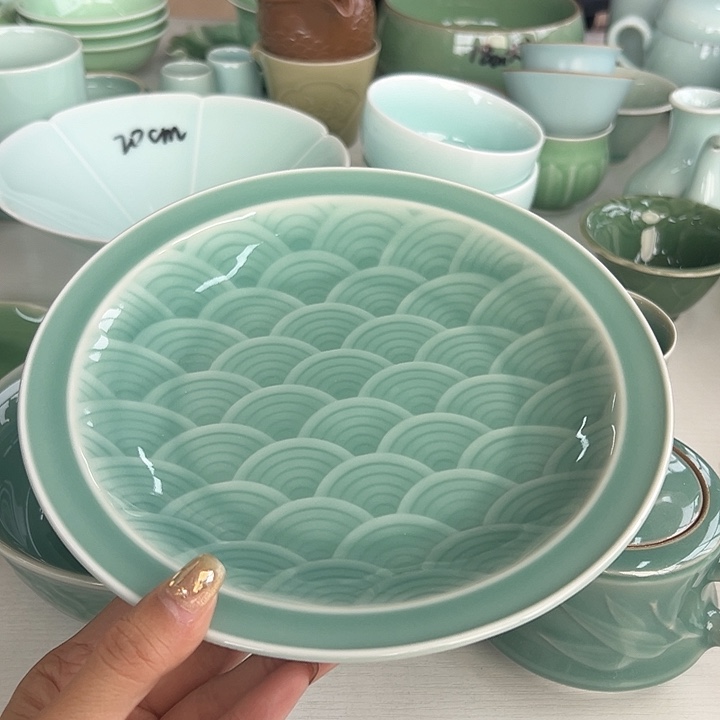 小米茶器龙泉青瓷