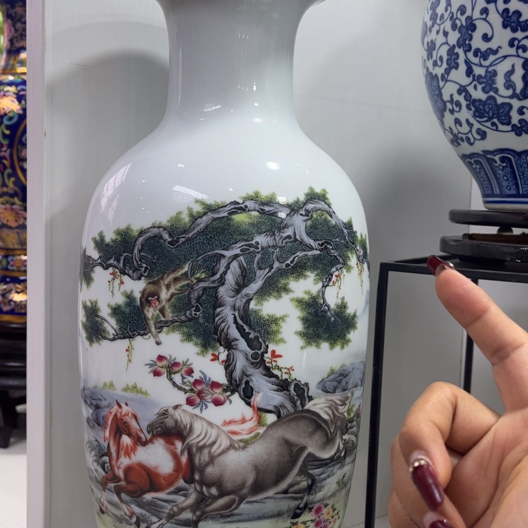 景德镇陶瓷花瓶摆件