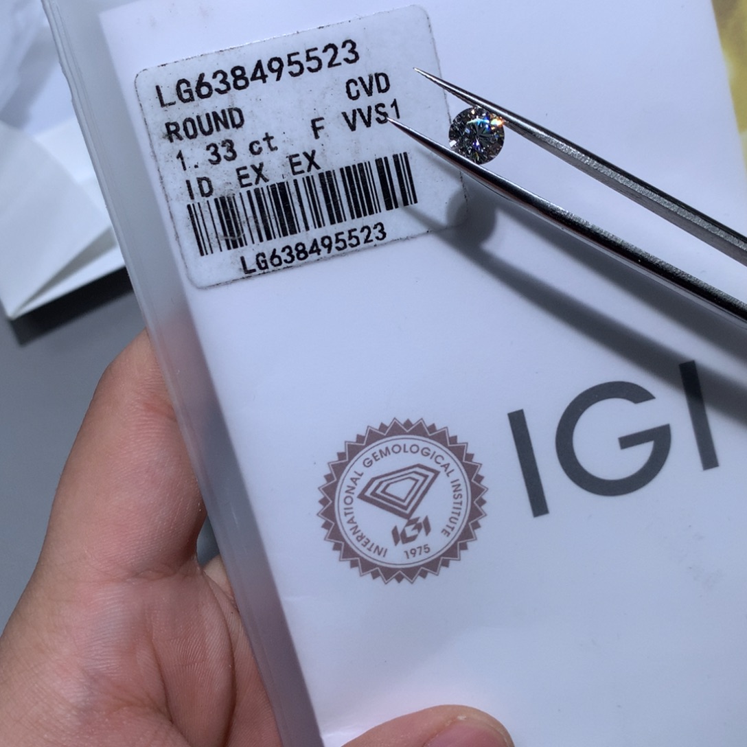 实验室培育钻石裸石未镶嵌