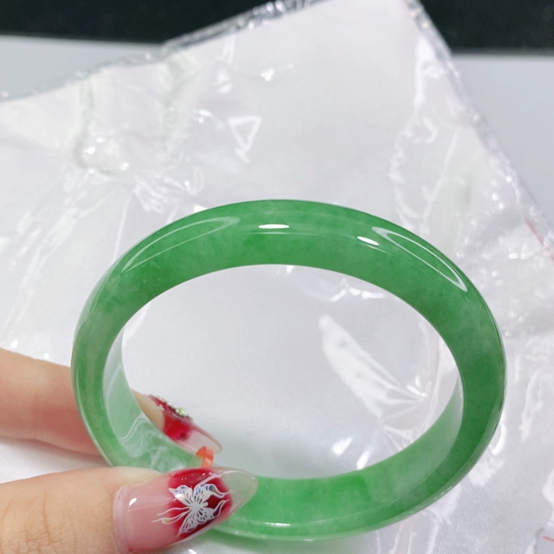 翡翠手镯未镶嵌溪*宝54 54 54