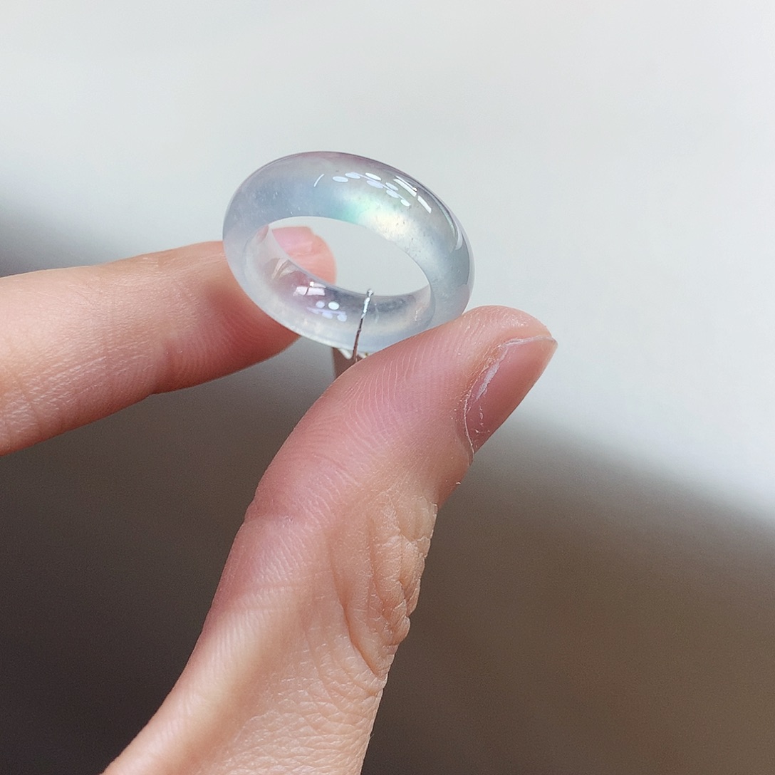 翡翠戒指未镶嵌9号