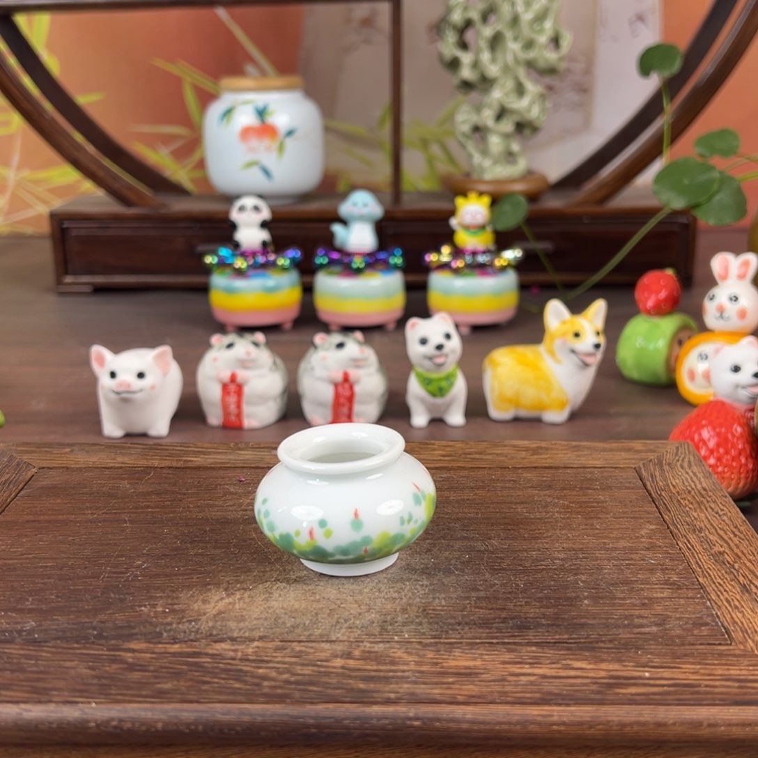 摆件景德镇瓷器展在陶瓷