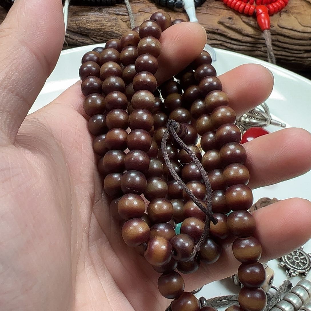 泥塑泥塑工艺品（菩提根109颗尺寸8）