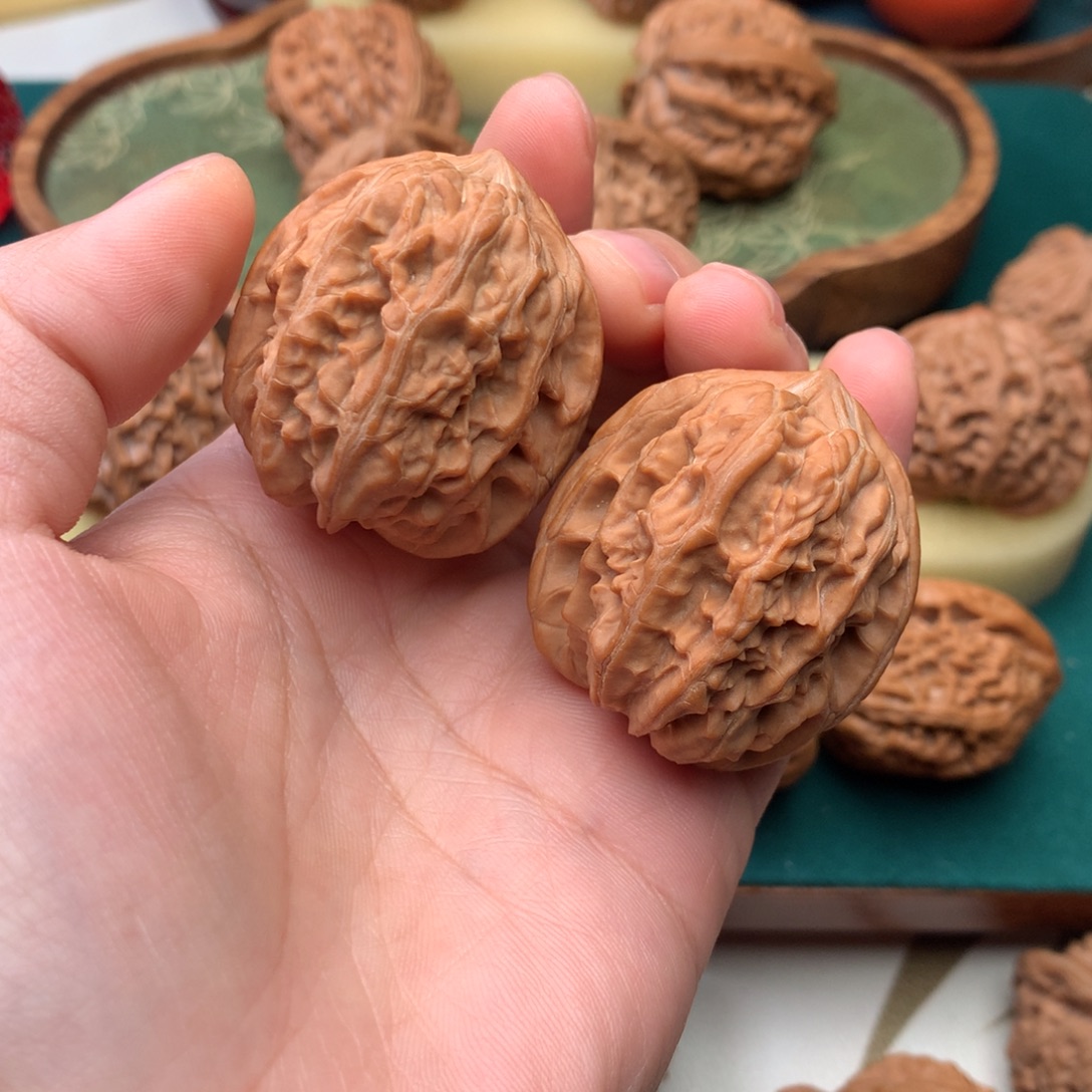 把件文玩核桃芭蕉扇37