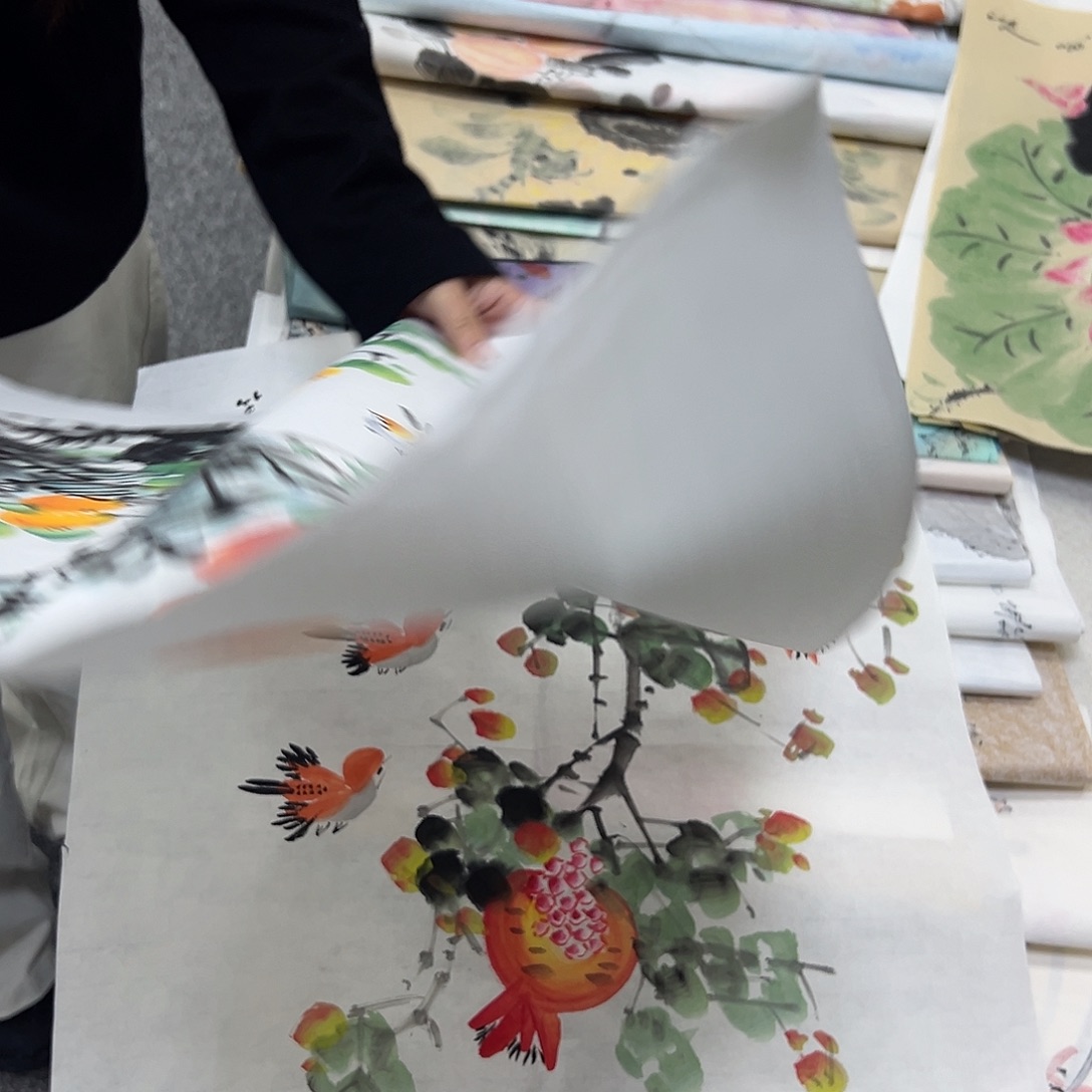 国画国画作品纯手工