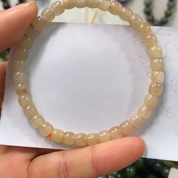 和田玉手串未镶嵌