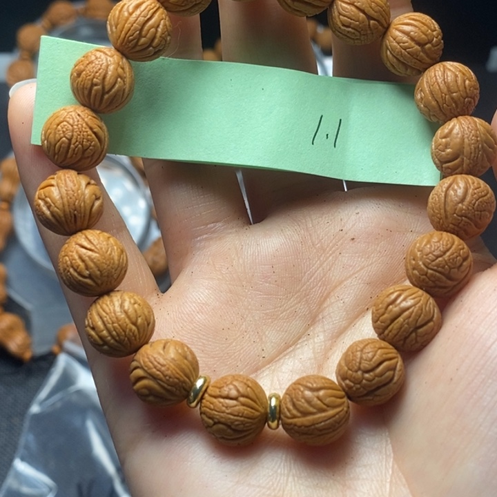 桃核吊坠秦岭山野生桃核