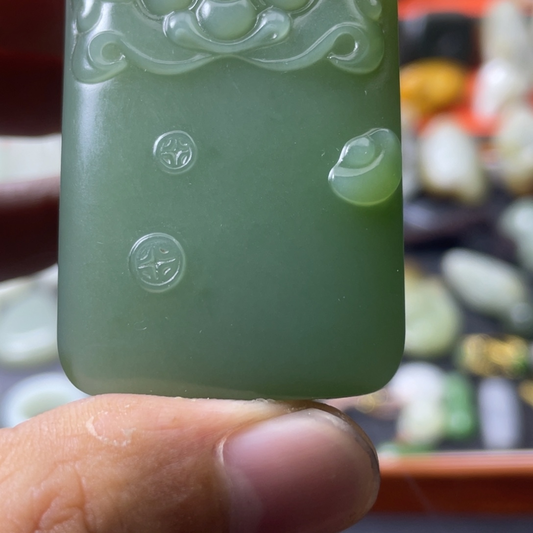 吊坠(不含链)未镶嵌和田玉?***?