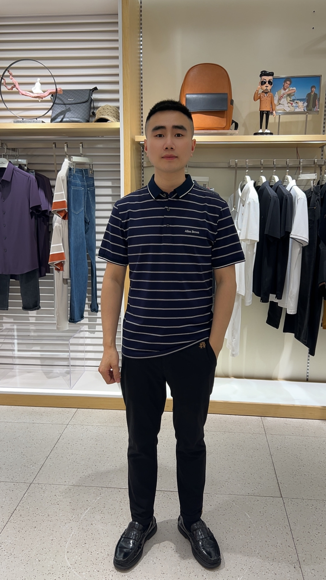 实体店好品质专柜男士短袖体恤POLO衫Am218300-57