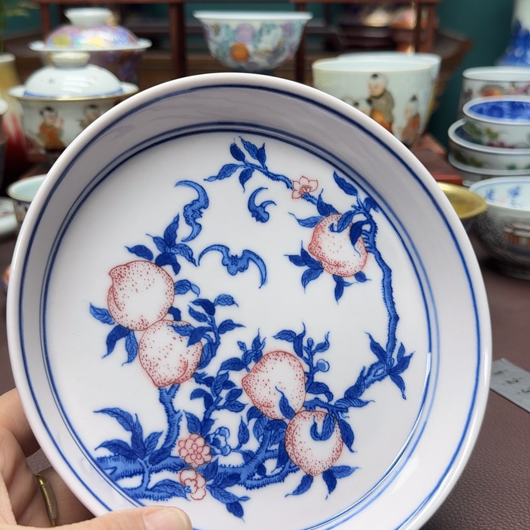 瓷片景德镇仿古手工制作精品展示