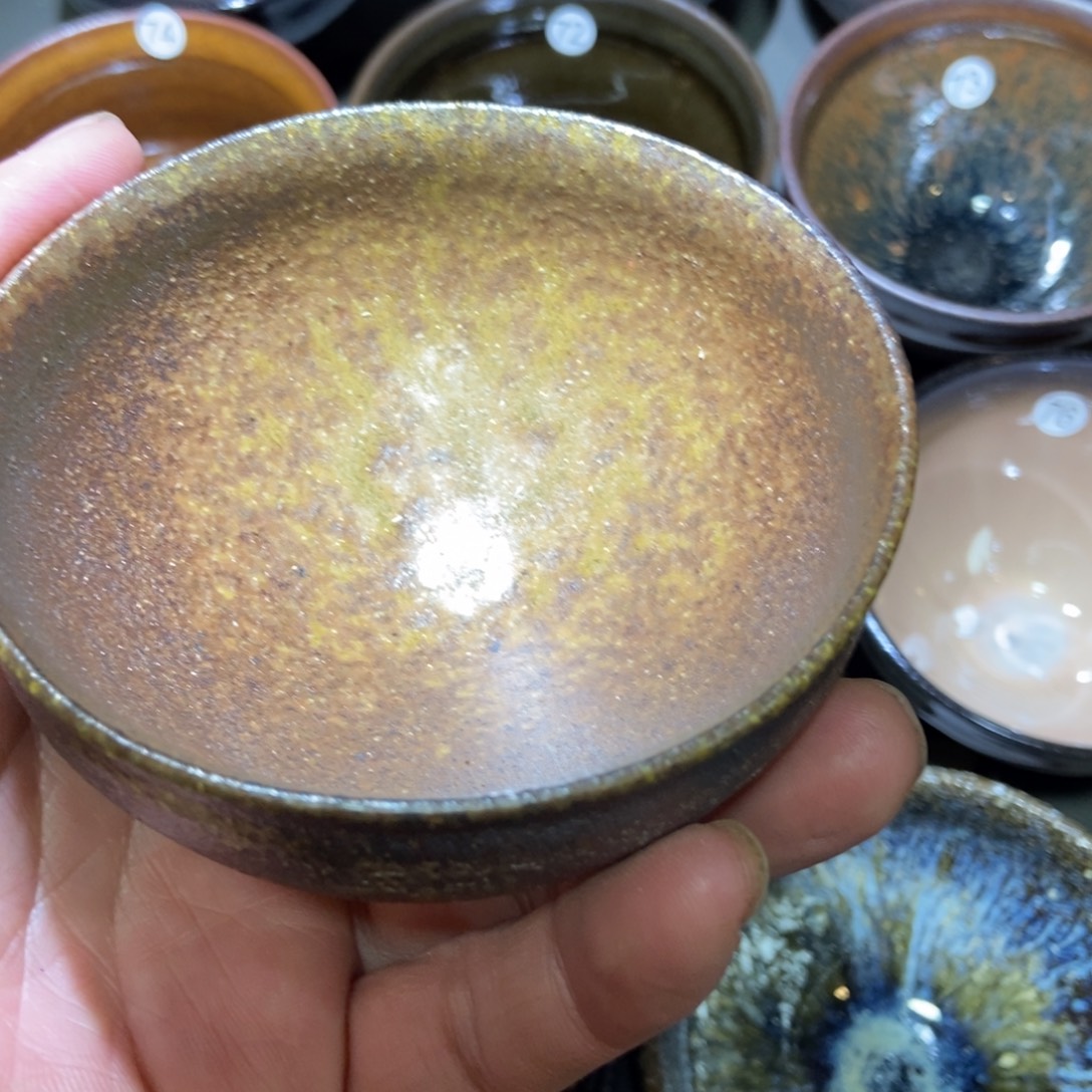 花***歌茶盏218 建窑建盏壹铭建盏