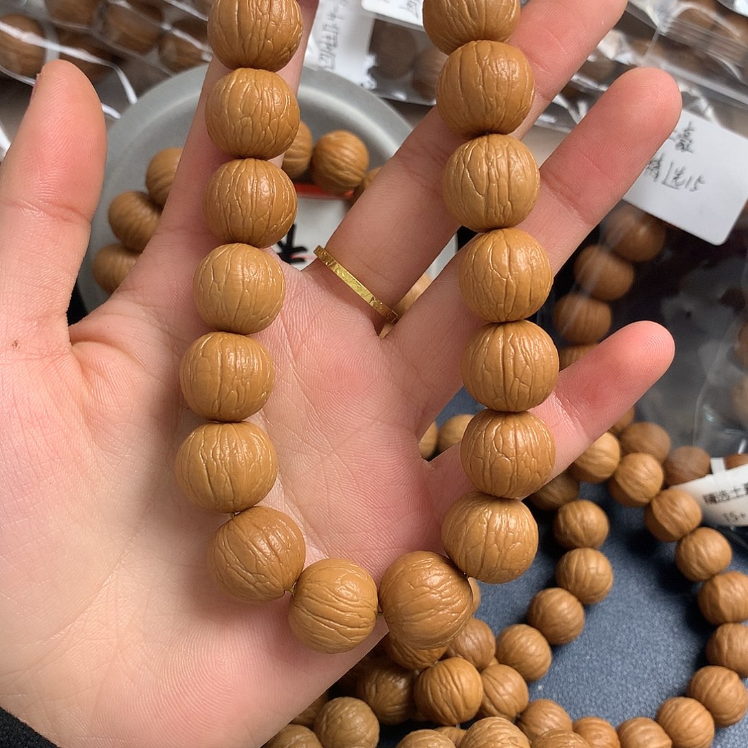 核桃猴头核桃手串