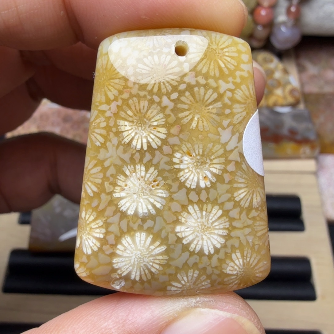 硅化玉未镶嵌纯天然色有机玉石保真色