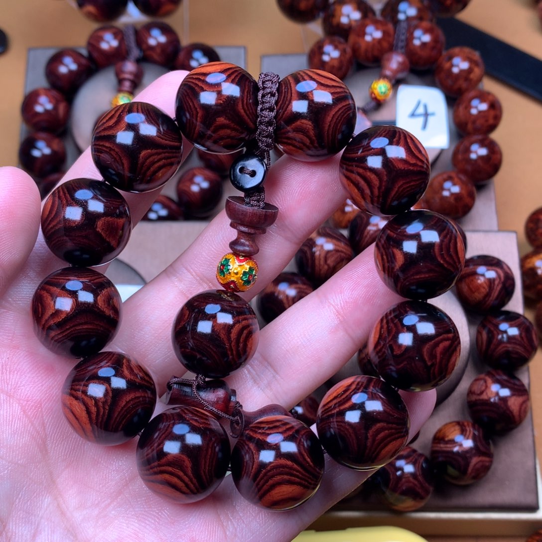 黄花梨/降香黄檀黄花梨手串2.0