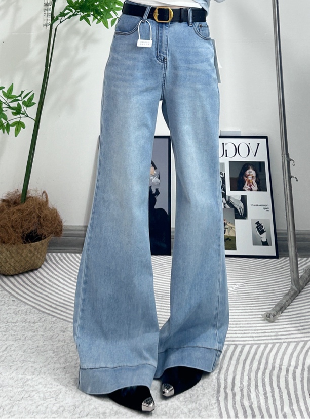 高腰时尚微辣裤宽松