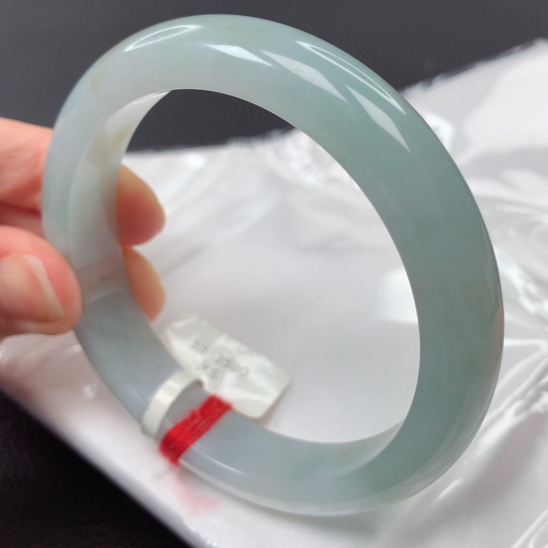【闪购商品】翡翠手镯未镶嵌钱**?59正圈xs