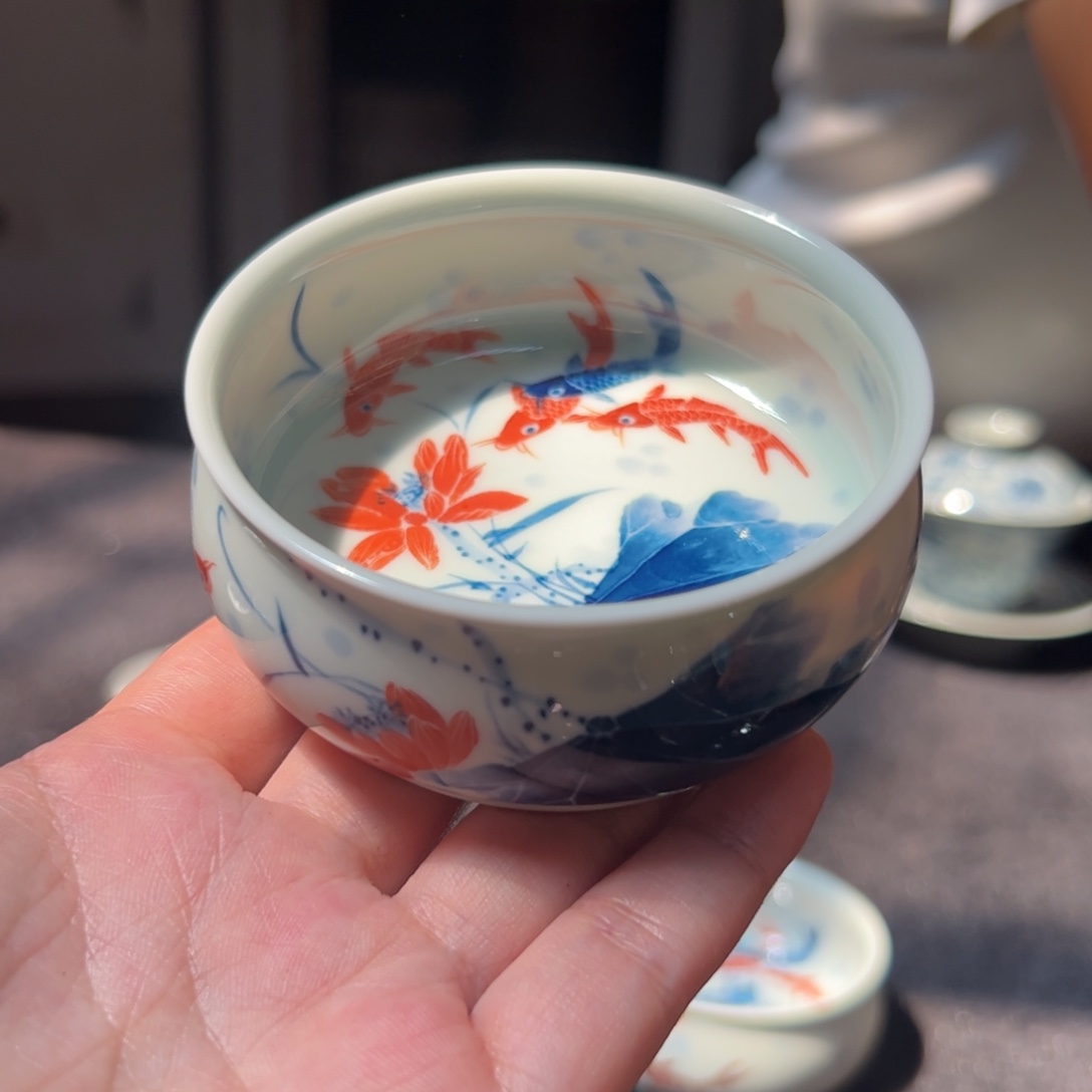 闻轩坊柴窑，开窑放漏杯