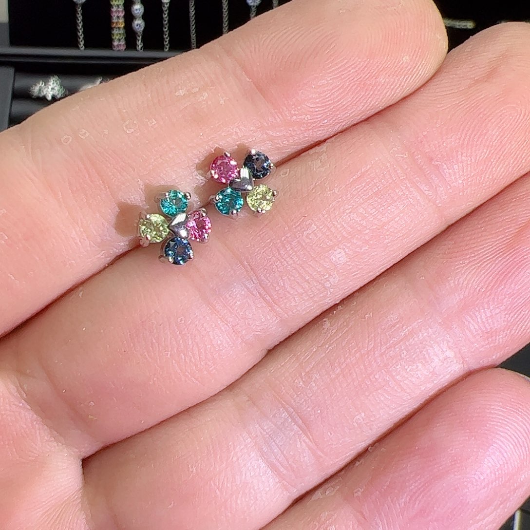 紫晶珠宝半成品银S925镶嵌