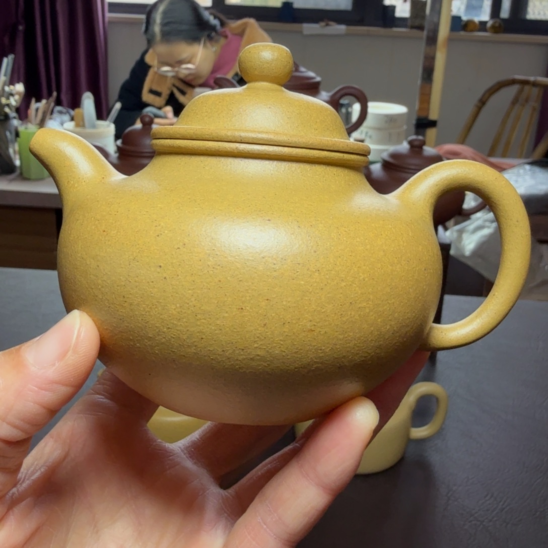 茶壶紫砂《微瑕》《掇球》零添加段泥半手工220cc