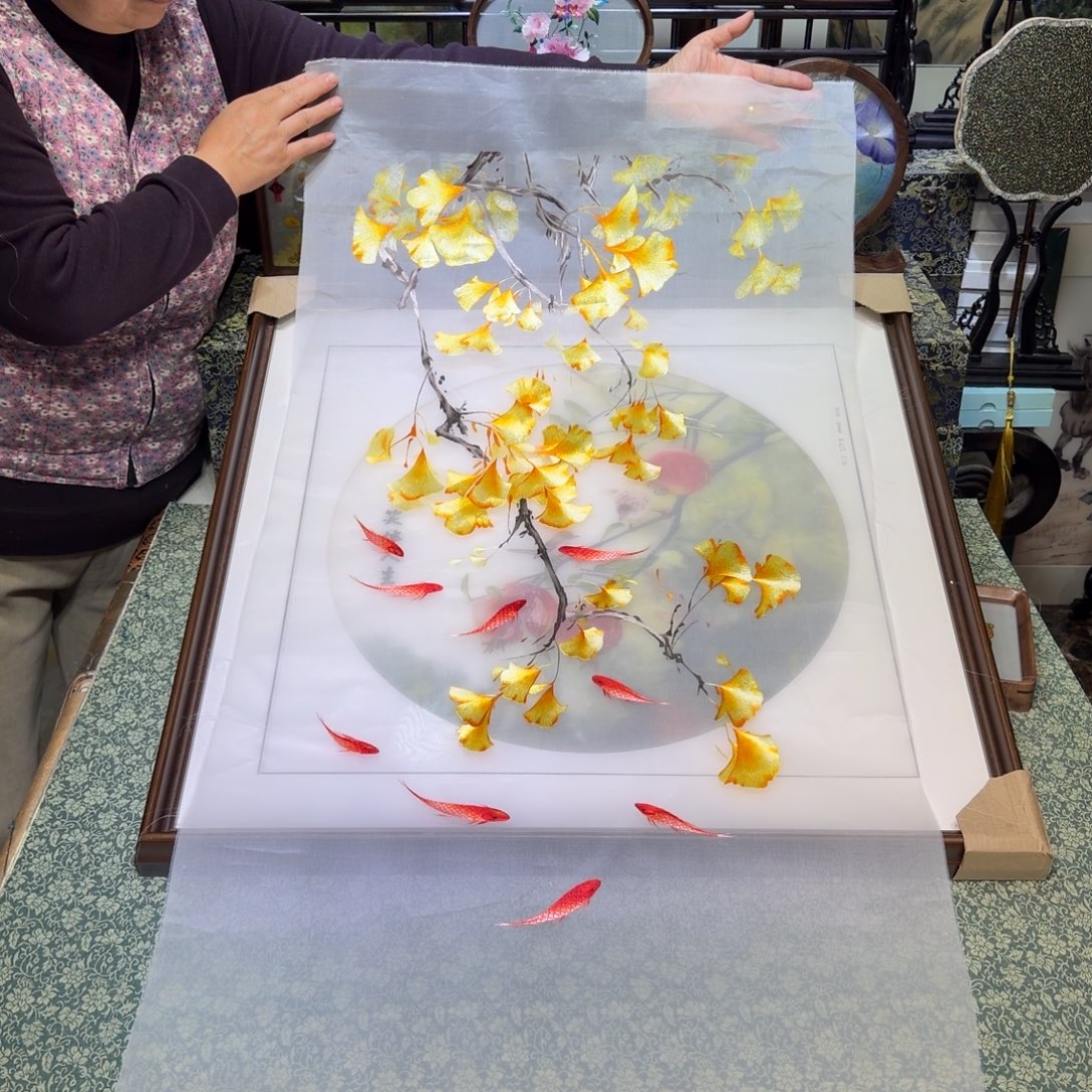 刺绣手工苏绣工艺精品