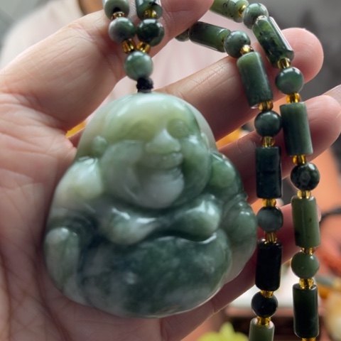 岫玉挂件未镶嵌挂件