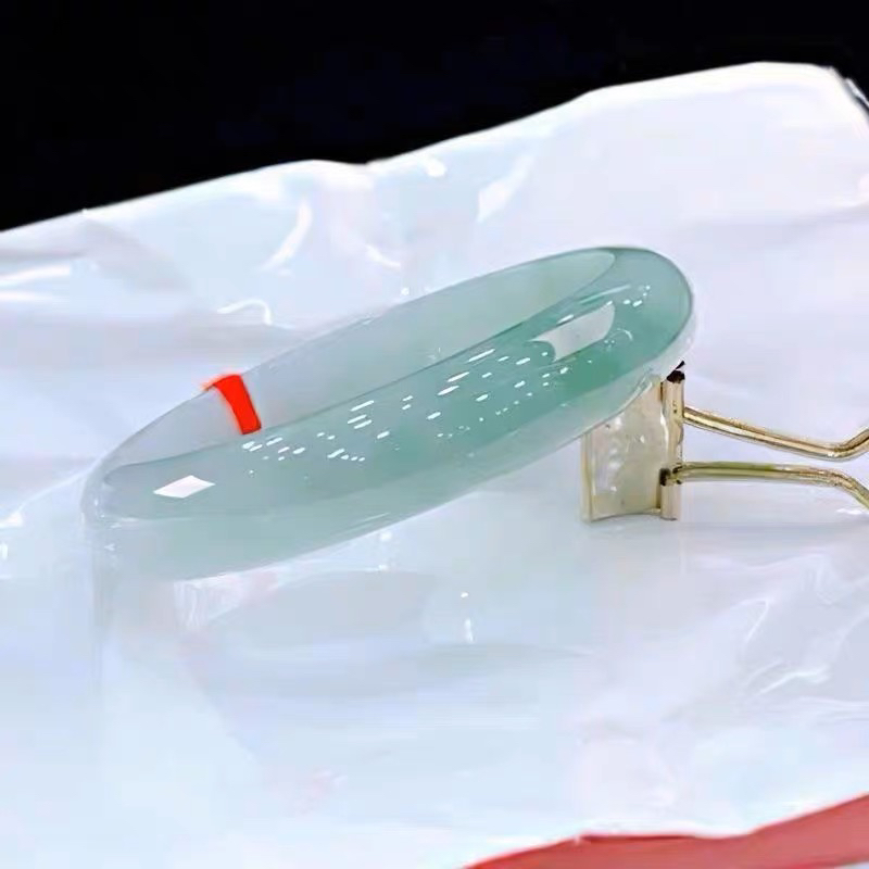 非金属珐琅手镯  早 高冰飘花晴水紫罗兰手镯款式多多