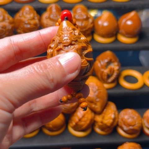 核桃手串/手链东***们橄榄核