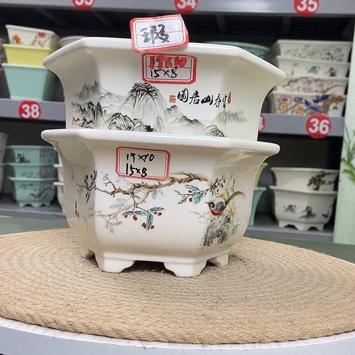 紫砂紫砂花盆0213