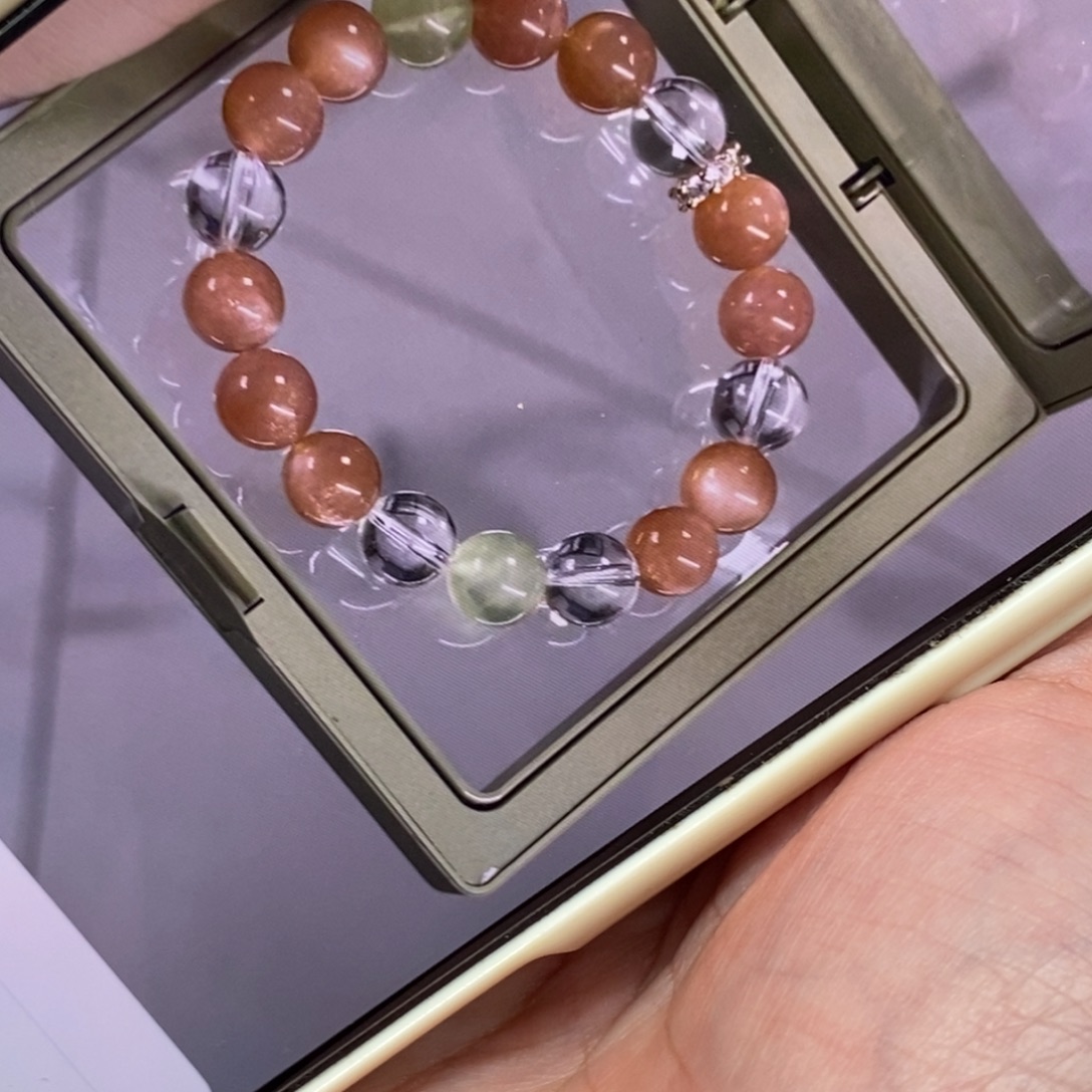 未镶嵌长石手链手串