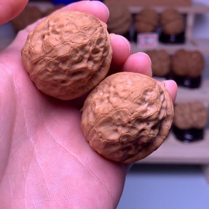 文玩核桃把件6凤眼疙瘩包37尺