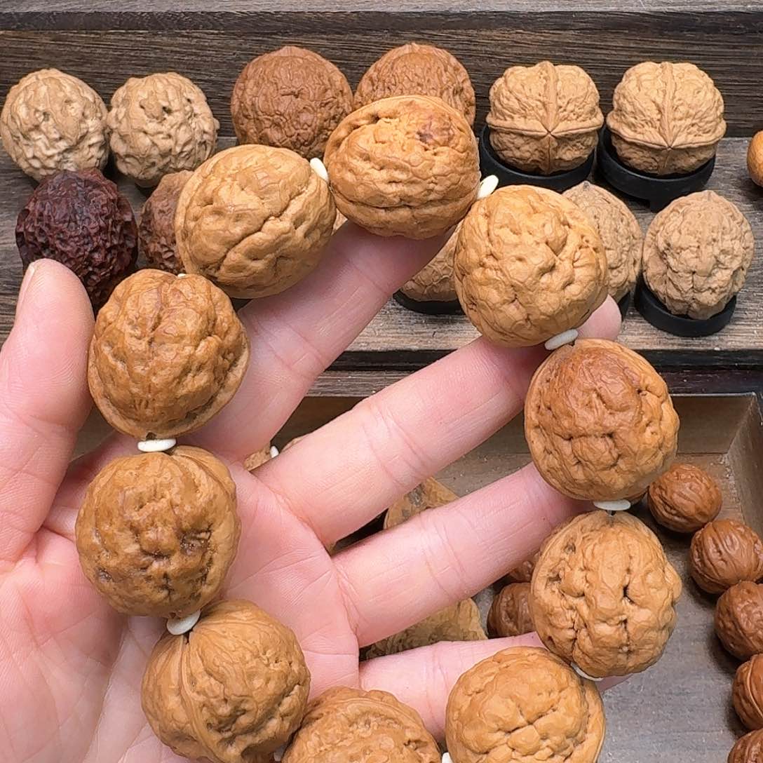 文玩核桃吊坠5小青蛙手持28尺寸