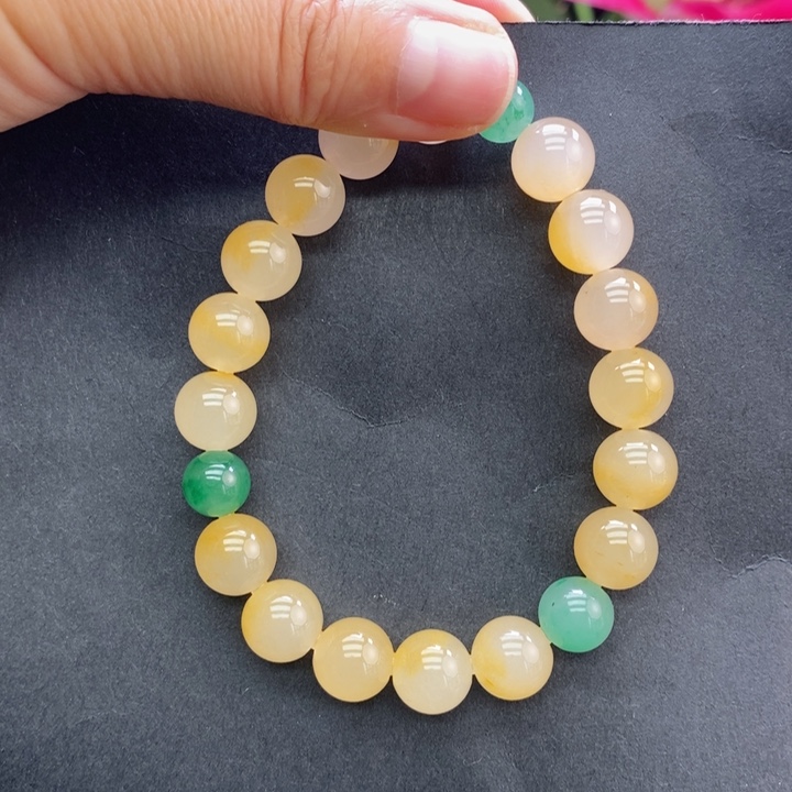 石英质玉未镶嵌手链