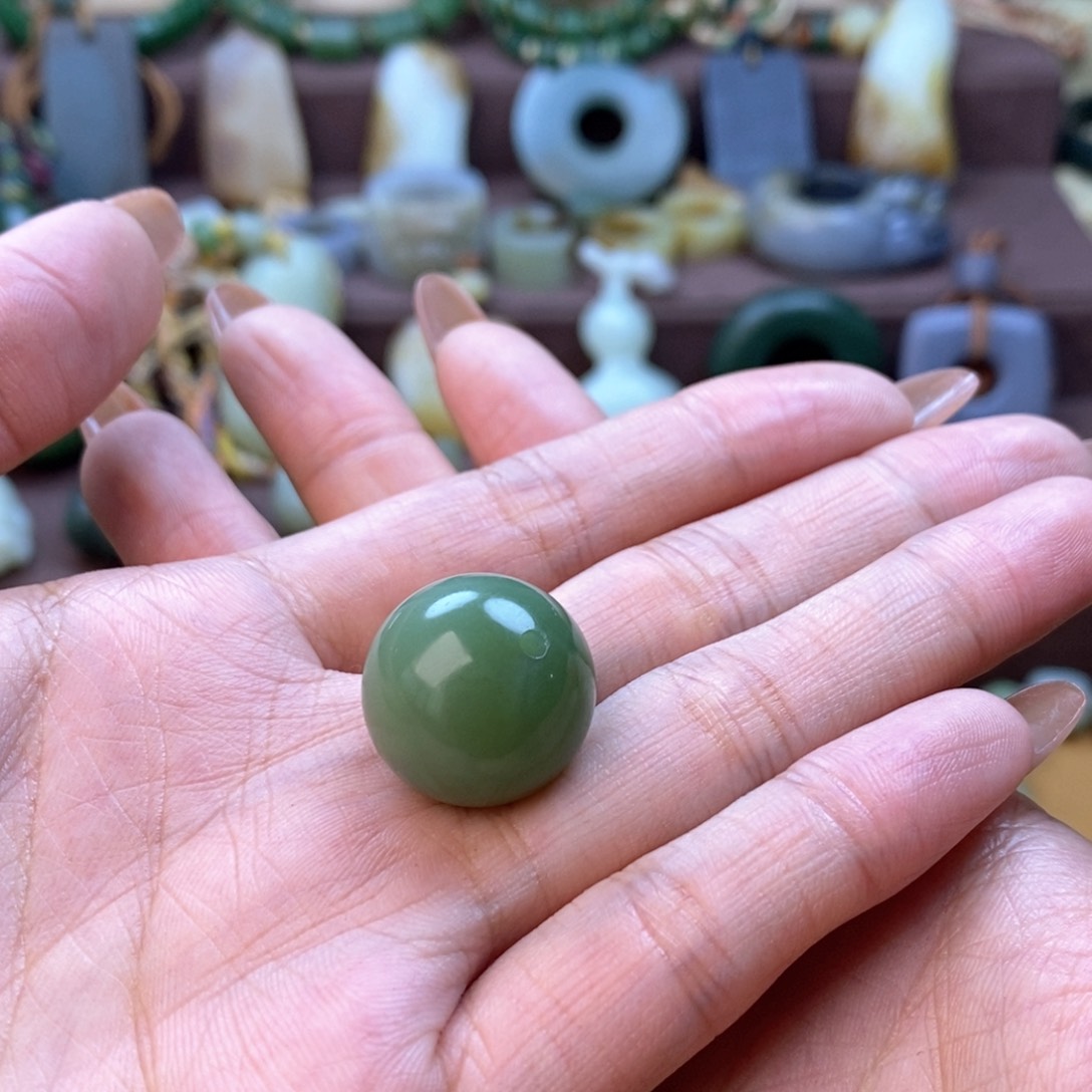 和田玉（碧玉）颈饰未镶嵌汪****7