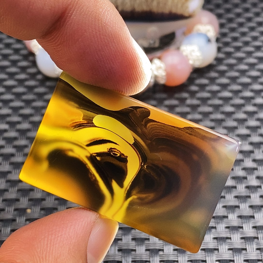 玛瑙/玉髓未镶嵌吊坠(不含链)69