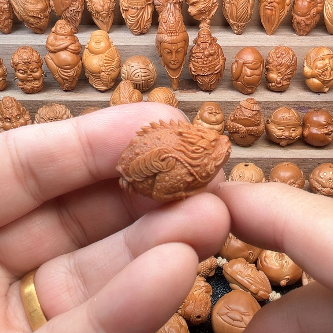 橄榄核吊坠20金蟾福利