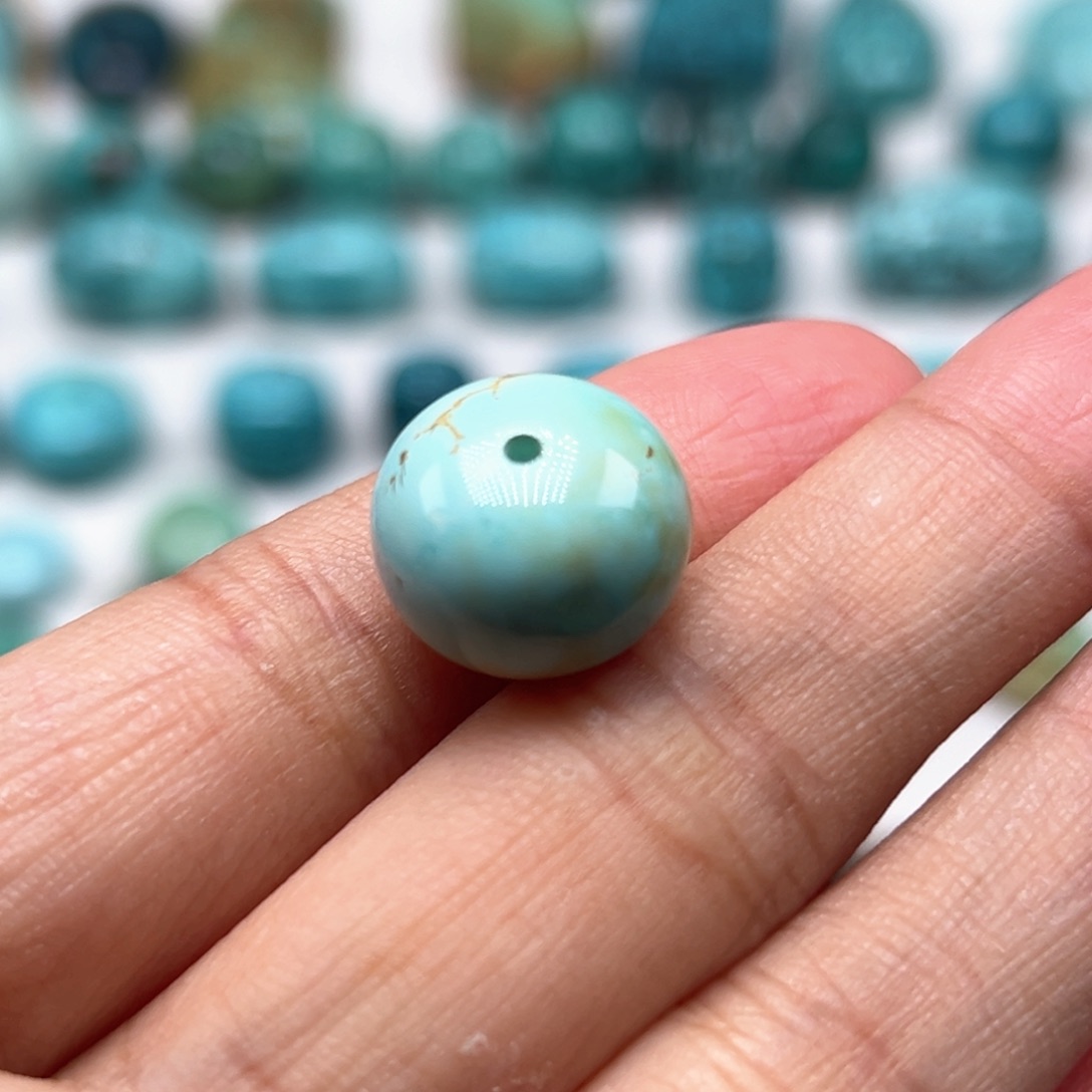 未镶嵌绿松石珠宝奇石