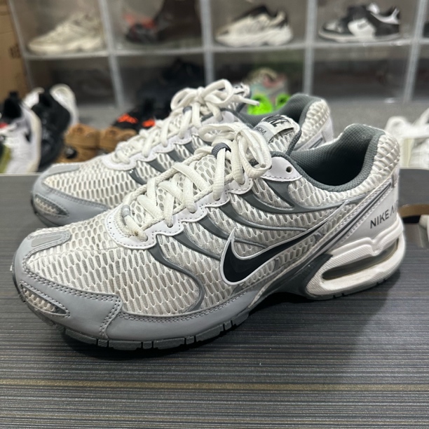 90新 maje 40.5码/磨损/Air Max Torch 4 低帮跑步鞋 灰白 699