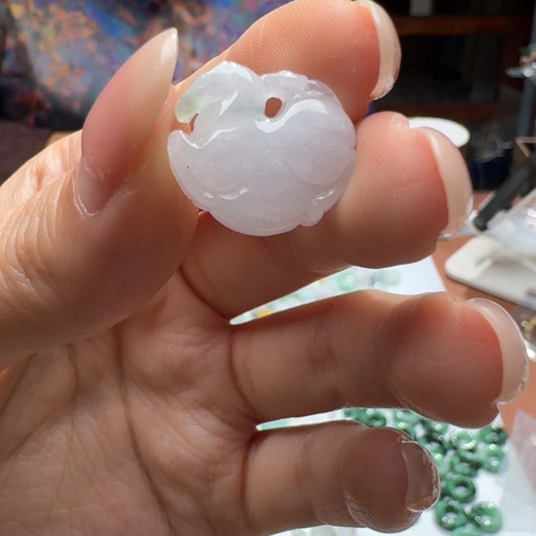 未镶嵌挂件翡翠靖*