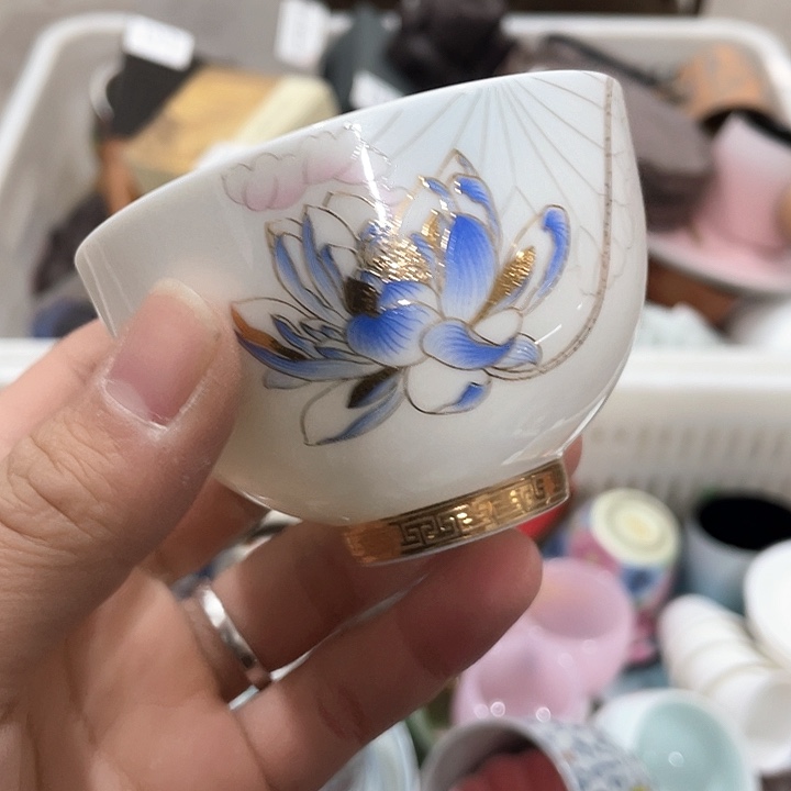 陶瓷茶具全部默认微瑕处理不影响使用完美主义者慎拍！