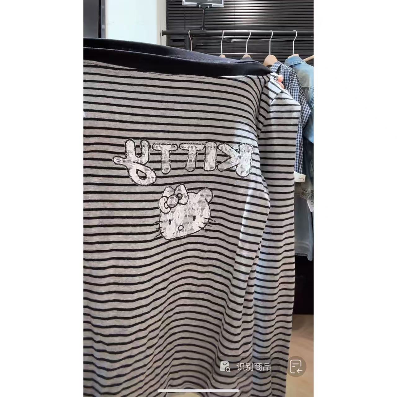 徐秋阳    斜肩kt  春季新款百搭时尚休闲显瘦显白长袖12565