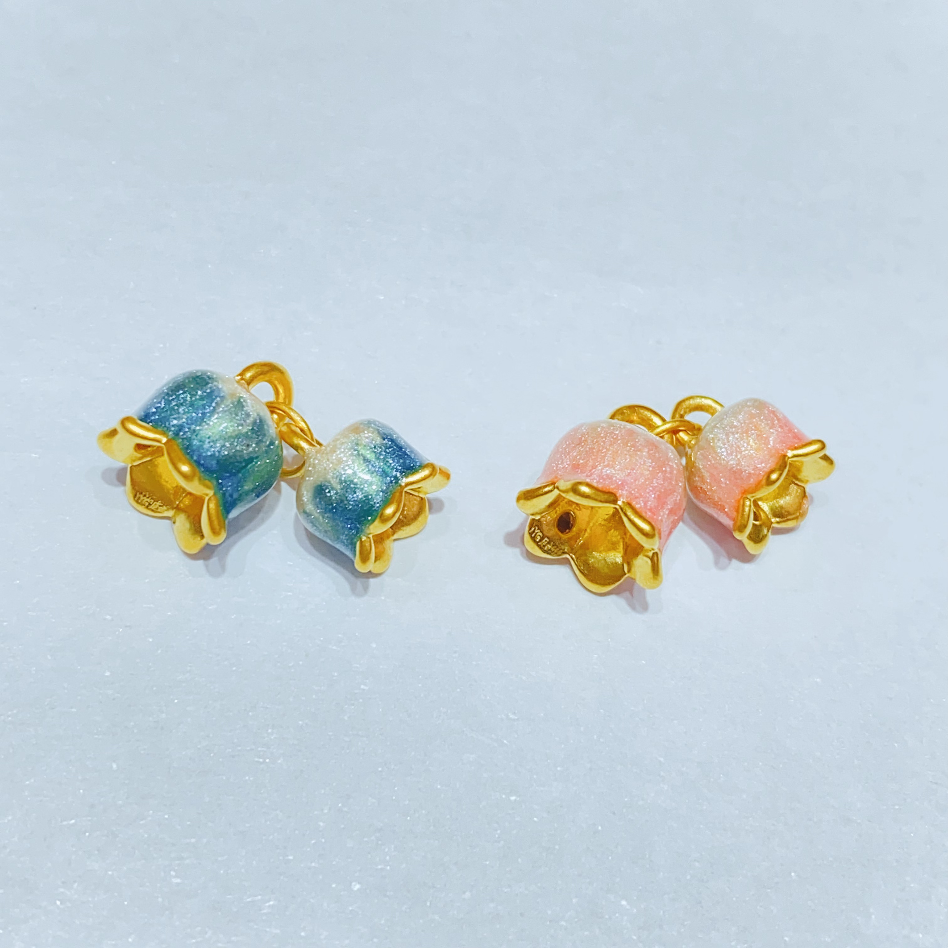 足金999 铃兰花配件（多样性发一件）