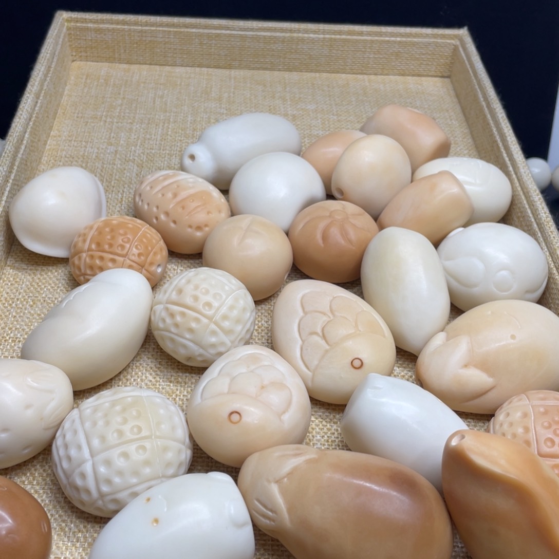 菩提根/象牙果吊坠牙果雕刻把件默认瑕福利一锅