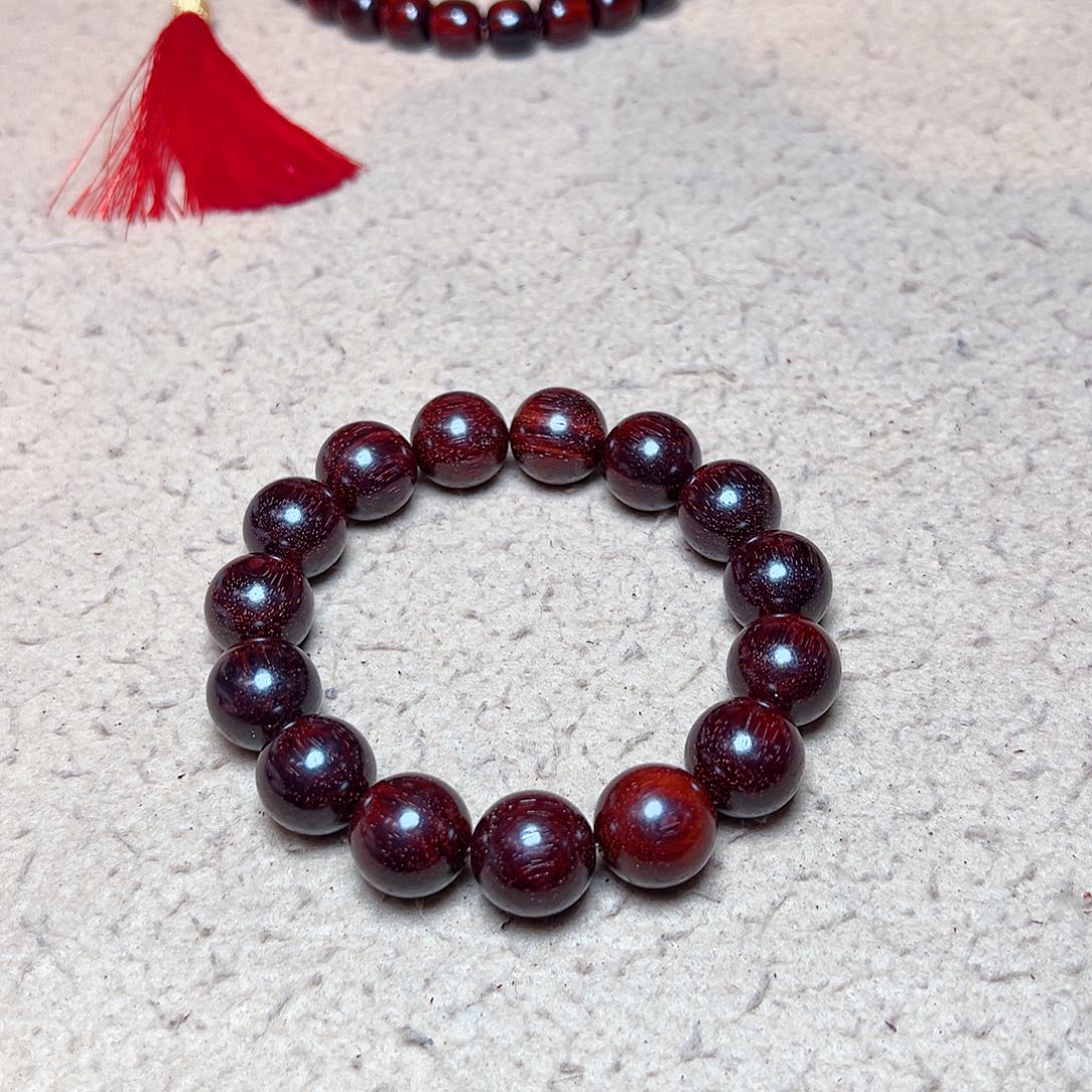 手串/手链小叶紫檀1.5拆房老料高油密