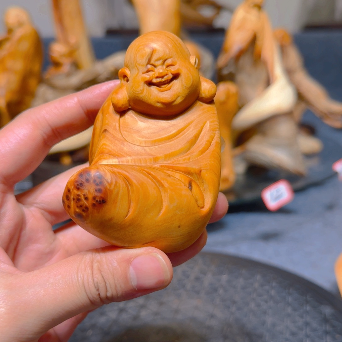 柏木（崖柏）崖柏手把件摆件